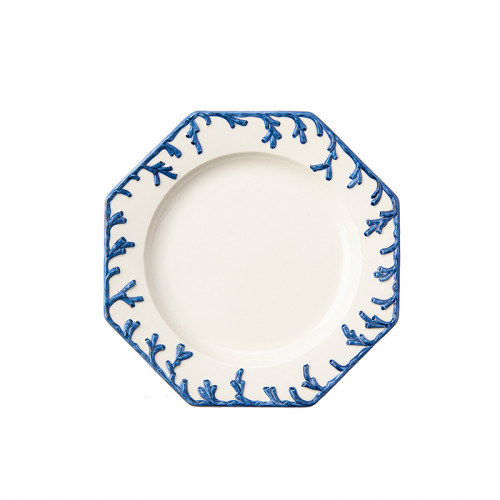 Dessert/Salad Plate Coral Blue