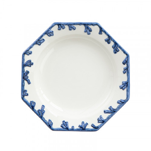 Dinner Plate Coral Blue