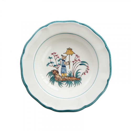 Soup Deep Plate Chinoiserie