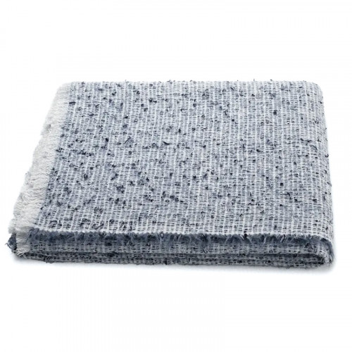 Cashmere Throw Blanket With Fringes