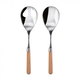 Salad Serving Set Wood