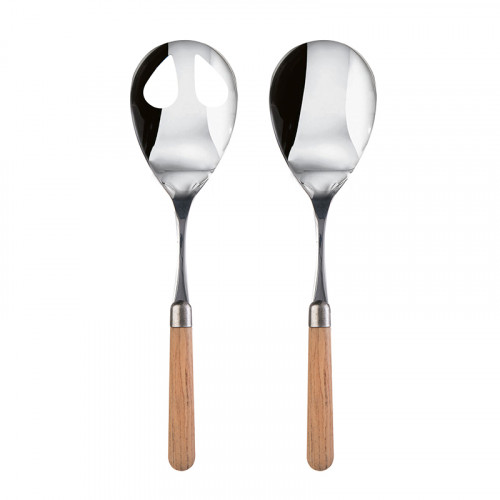 Salad Serving Set Wood
