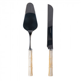 Cake Server, Cake Knife Bamboo 
